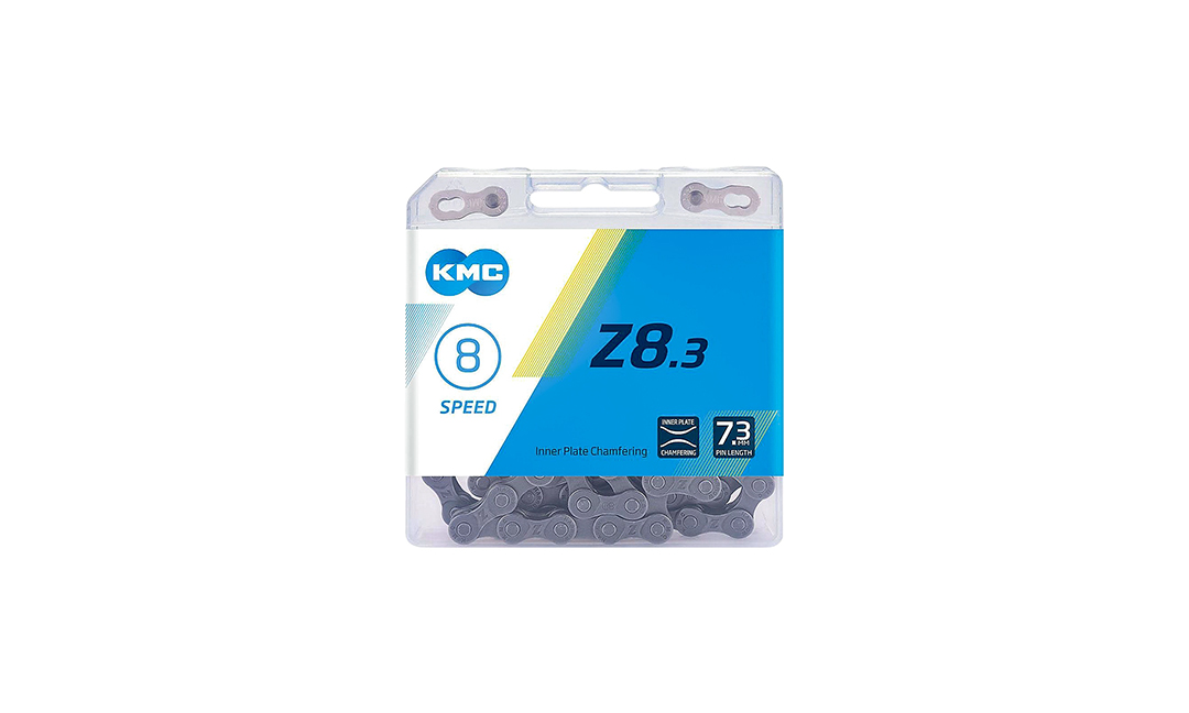 KMC Z8.3 Nickel Plated 8-Speed Chain - VeloPlus